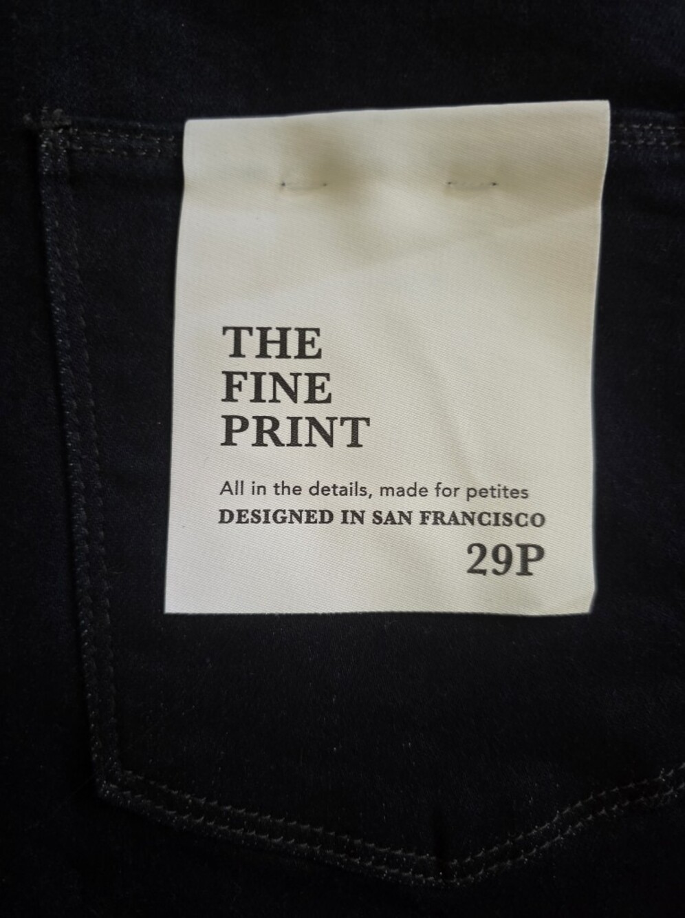 Short Shorty High-Rise Wide Leg Jeans in Deep Navy - Picture 3 of 8